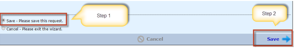 Save Request